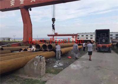 China Tubulação de aço preta sem emenda 1118mm 1067mm do API 5L ERW para a linha de gás natural à venda