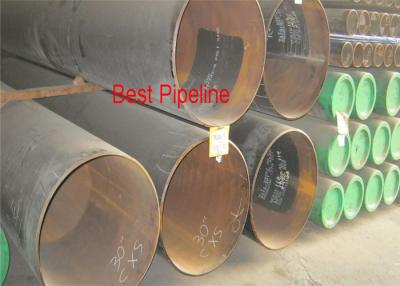 China X46 PSL2 API 5L UOE Steel Pipe , Welded Polyethylene Coating Line Pipe for sale