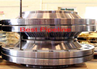 China Alloy Steel Reducing Weld Neck Flange , Carbon Steel Forged Flanges  for sale