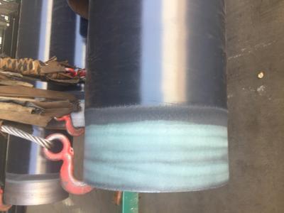 China tubulação de aço de revestimento de 3PE FBE GB8162, tubulação de gás de aço revestida da cola Epoxy preta à venda