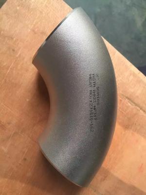 China Stainless Steel Material Butt Weld Fittings Seamless Elbows 90 Degrees Welded for sale