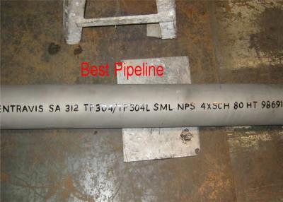 China Satin / Bright Polish Stainless Steel Pipe 1.4404 /316/316L Material For Construction for sale