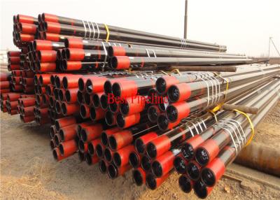 China Oil / Gas Wells Casing And Tubing API 5CT Grade H40 J55-K55 M65 N80 L80 Copper Coated for sale