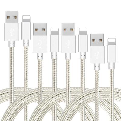 China Nylon Braided USB Charger Cable 3ft Sync Data Cable Charger Cord For Android Phone for sale