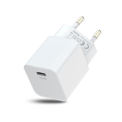China QC4.0+ USB C 20W PD Fast Charger for iPhone 12 Series for sale