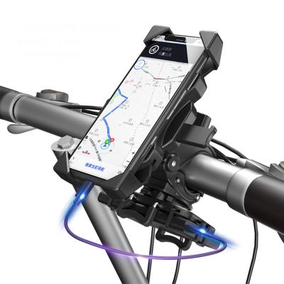 China Universal 22 25.4 32mm Handlebar Bicycle Cellphone Mount for sale