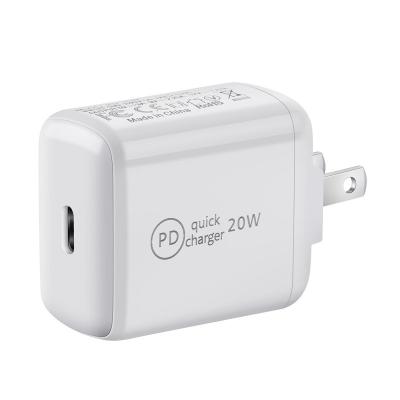 China US QC 3.0 PD USB C 20W Charger For IOS Android Smartphone for sale