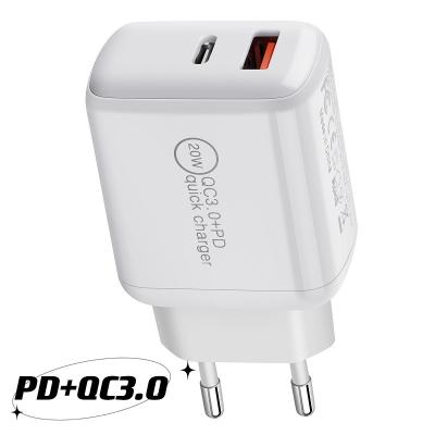 China Fast Charging Compact PD USB C 20W Charger For iPhone 12 for sale