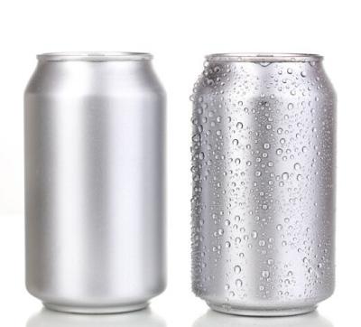 China Empty Blank Aluminum Cans Mini 250ml Blank Soda Cans Pressure Resistance EU Standard for sale