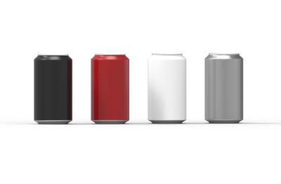 China Cylinder 150ml Slim Small Aluminum Cans , Coca Cola Aluminum Can Max 8 Colors for sale