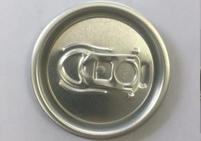 China 200 TRUNKENBOLD Aluminiumdosendeckel-einfache offene Ring-Zug-Deckel-Stärke-0.18mm kundengebundene Farbe zu verkaufen