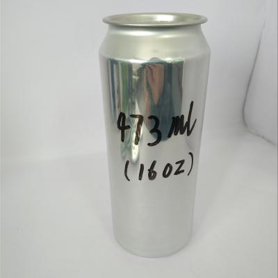 Chine Canettes de bière en aluminium adaptées aux besoins du client vides de 16OZ 473ml 500ml à vendre