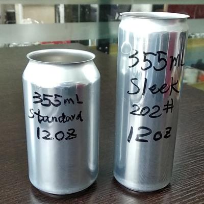 Chine Boîtes de boisson en aluminium de BPANI 12oz 355ml de fabricant pour le cidre à vendre
