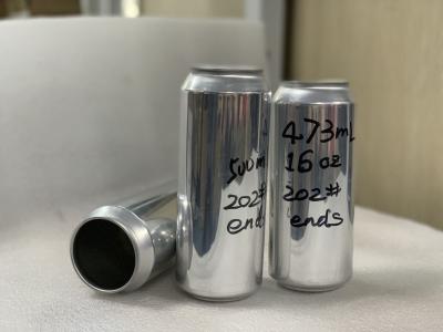 China Latas de cerveja de alumínio livres impressas da bebida 473ml de 16oz BPA à venda