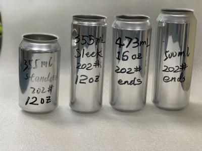 China El SGS de encargo de la impresión 355ml esconde las latas de aluminio para la cerveza en venta