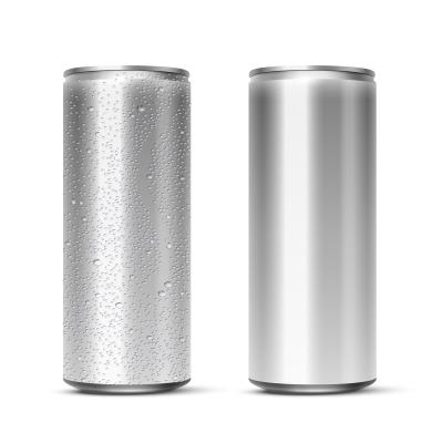 China Double liner BPANI empty 12oz sleek aluminum cans for beer，PH Low for sale