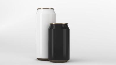 China Las tapas de aluminio impresas del espacio en blanco 202 de la bebida 8,4 onzas de delgado pueden en venta
