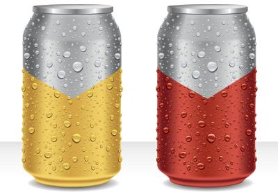 Chine 8.4oz fait sur commande 250ml Stubby Beer Can With Lids en aluminium à vendre
