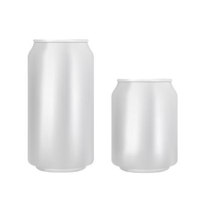 Chine du blanc 330ml la boisson en aluminium 250ml lisse met en boîte avec 202 couvercles à vendre