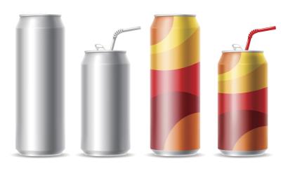 China latas de bebida de aluminio de 355ml 500ml 12oz 16oz con la etiqueta del tirón en venta