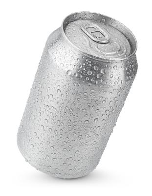 Chine Canette de bière en aluminium du blanc 355ml standard de couvercle de B64 CDL à vendre