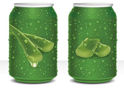 China Tapa abierta fácil impresa cliente de la poder para las latas de aluminio de empaquetado del estándar 355ml 12oz de la bebida en venta