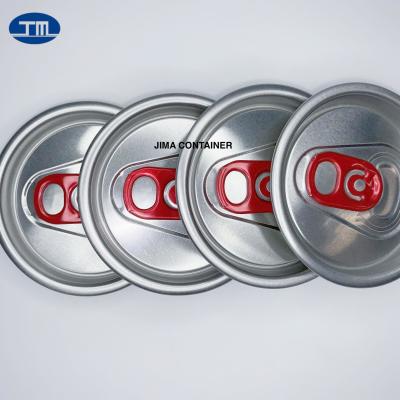 China 12Oz Soda Pop Can Lids , 15-40N 5182 H19 Aluminum Pull Tabs for sale