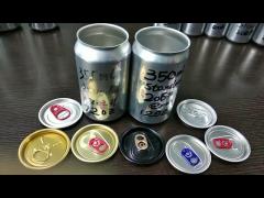 250ml Steel Soda Cans 100% Well Sealing Black Lid Color Pull Ringcustom Blank