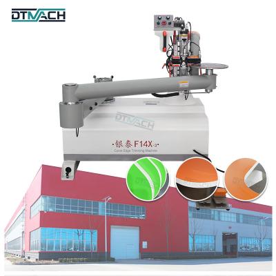 China auto double trimming pvc edgebander edge bander edge banding machine with edge trimming for board for sale