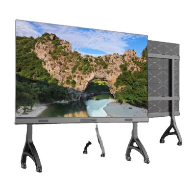 China Conference HD 16:9 Led Tv Display 216 inch Remote Control Movable Led Screen for sale
