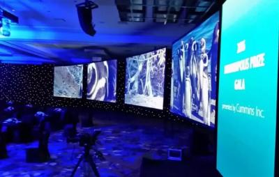 China 900 liendres 2.6m m llevaron la pantalla video 3840Hz de la pared para la exposición de gama alta del acontecimiento en venta