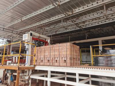 Chine machine de fabrication de brique automatique de machine à emballer de la brique 40Kw 30000 Bricks/H à vendre
