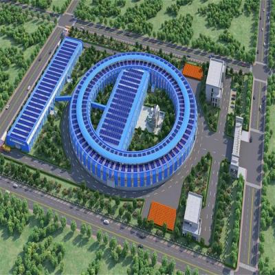 China horno rotatorio automático de los 7.2m Clay Brick Manufacturing Plant With ladrillos de un día 100000 en venta