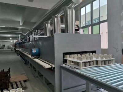 China Máquina de moldear del bloque hueco de Clay Brick Making Machine Hollow con el horno del rodillo en venta