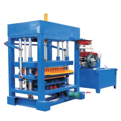 China HTC 4-30 Diesel Hydraulic Block Machine For Cement Brick Production for sale