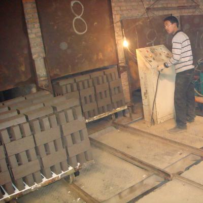 中国 部屋の雑種を乾燥するホフマン炉の粘土の煉瓦のためのISO9001乾燥車 販売のため