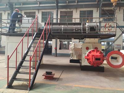China Brick Production Line Double Stage Vacuum Extruder Capacity 20000 - 45000pcs/Hr for sale