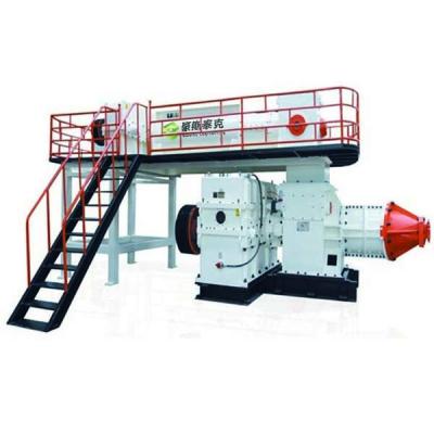 China 20000 - 30000 Block/hr Double Stage Vacuum Extruder For High Efficiency Clay Block Production for sale