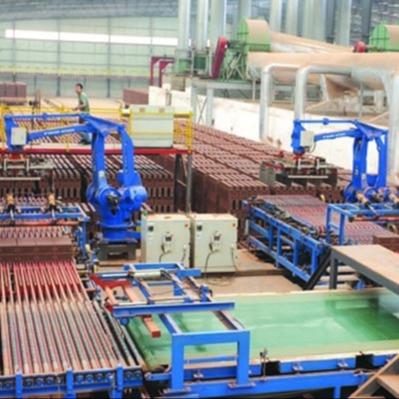 China 10000-  30000 Bricks/hr Robot Stacking Machine For Clay Brick Production Line With CE / ISO Certification for sale