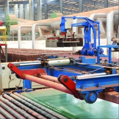 China Fully Automatic Robot Stacking Clay Brick Making Machines With Capacity 10000-30000 Bricks/Hr for sale