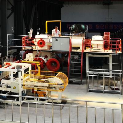 Китай Fully Automation System Double Stage Vacuum Extruder Clay Brick Maker 11000 - 25000block/Hr продается