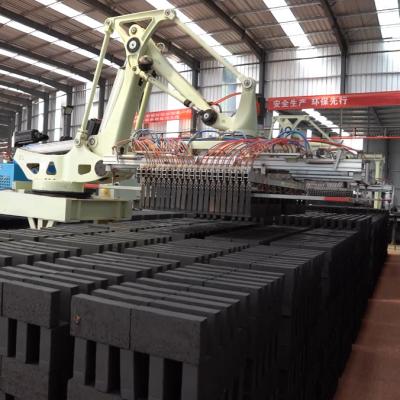 中国 30000ブロック/h ロボットスタッキングマシン 土のブロックスタッキングマシン 販売のため