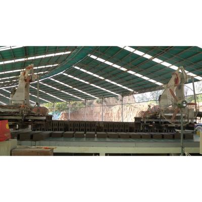 China Robot Stacking Machine Fired Clay Brick Making Machine For 30000 Bricks/Hr Capacity for sale