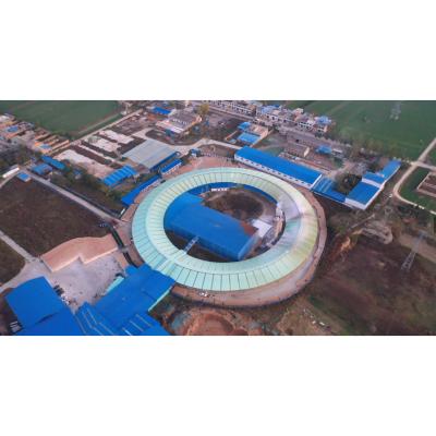 China 7.2m Section Rotary Kiln Brick Plant To Burning Clay Bricks With 1 Year Warranty for sale