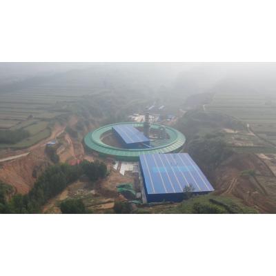 China 150m de comprimento fábrica de fabricação de tijolos de forno rotativo com movimentação inteligente do corpo do forno à venda
