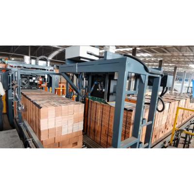 中国 Clay Brick Production Line Automatic Packaging Machine for Packaging Finished Bricks 販売のため