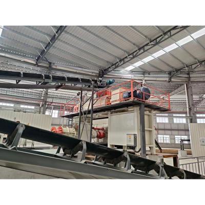 Китай Extrude Mud Columns Double Stage Vacuum Extruder Automatic Brick Plant For Red Clay Bricks Hollow Bricks продается