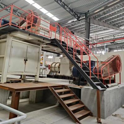 China Brick Plant Machine Double Stage Vacuum Extruder With 35000-45000 Bricks Per Hour Te koop