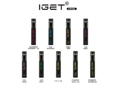 Chine 6,0% roi jetable 2600 souffles d'Iget d'E-clopes de cosses de nicotine à vendre