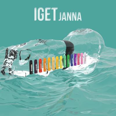Chine Iget Janna 450f Vape jetable Pen Lush Ice Disposable Vape 280mah à vendre